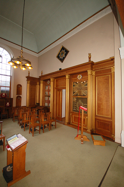 War Memorial Chapel, St Chad's Church, Shrewsbury, Shropshire