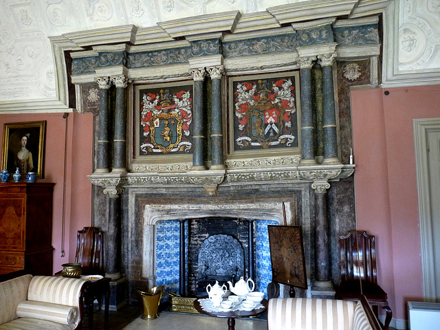 Canons Ashby House- The Drawing Room