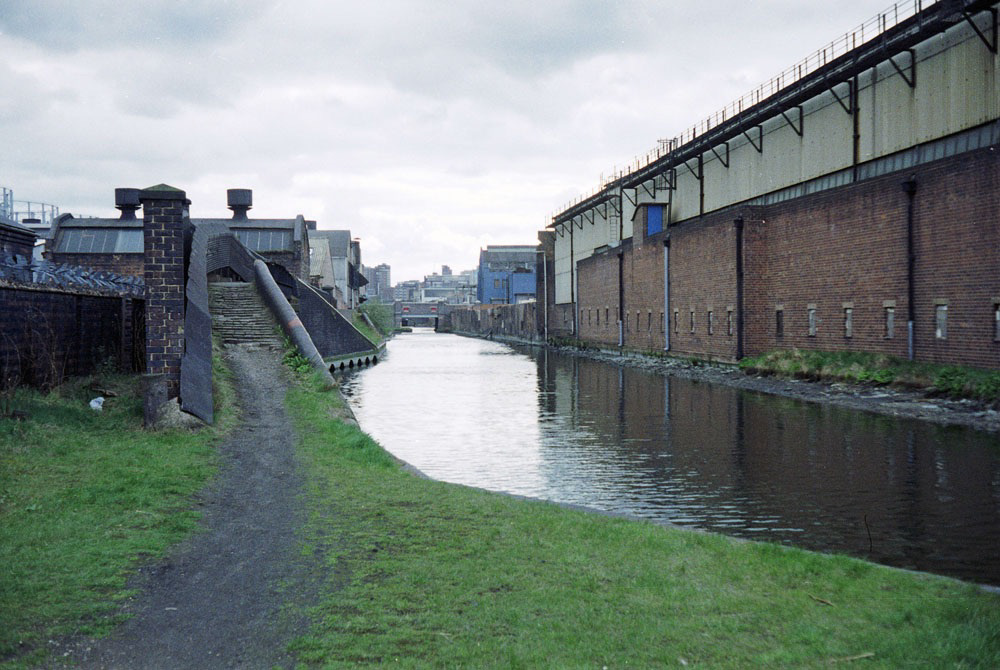Birmingham and Fazeley Canal (scan from the 1980s)
