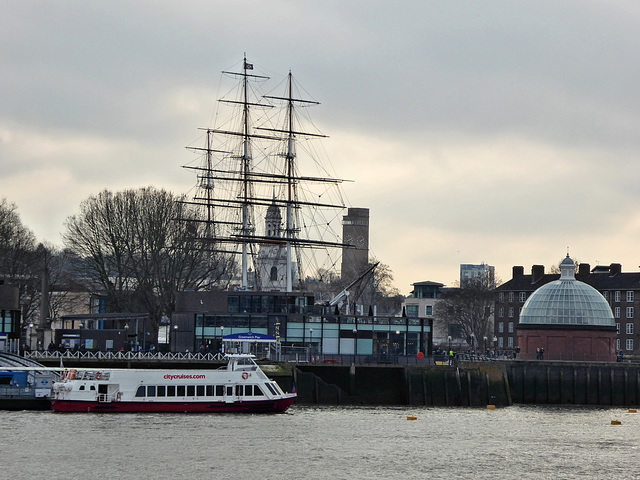 Cutty Sark from North Bank