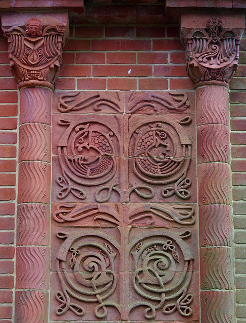 Tree of Life detail, Watts Chapel