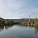 Die Ruhr von der Brücke Hagener Straße aus (Herdecke) / 11.04.2022