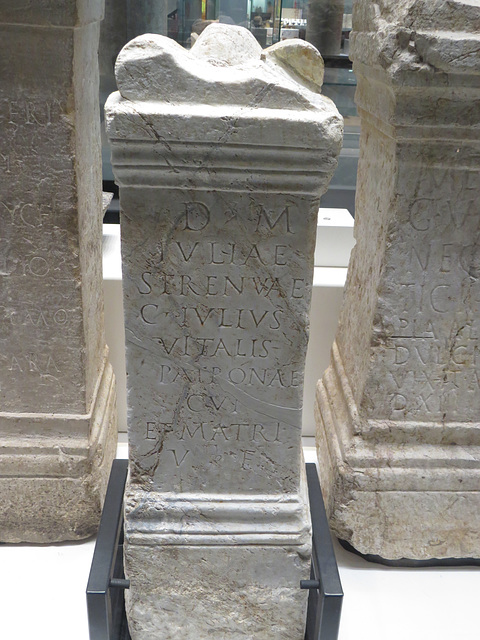 Musée d'Histoire de Marseille : inscription inédite ?