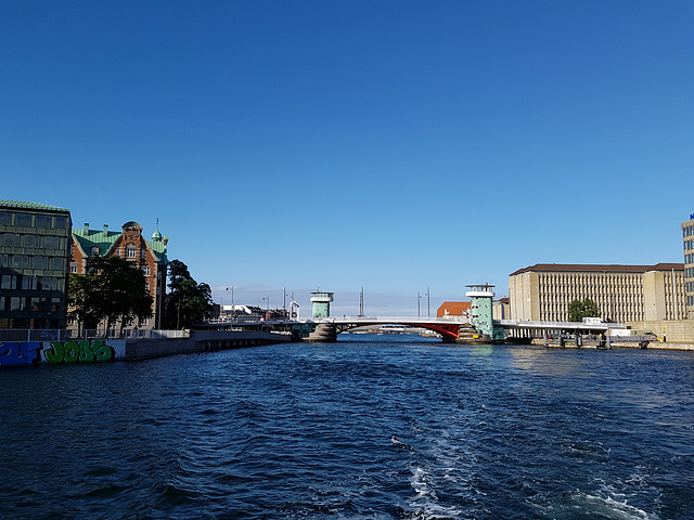 Blick zur Langebro - Brücke