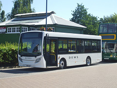 DSCF2965 Dews Coaches YW14 FHT in St. Ives - 29 Jun 2018