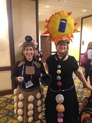 Crochet cosplay at Gallifrey One