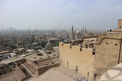 Vista parcial de la ciutat d' El Caire des de la Ciutadella Salah El Din.