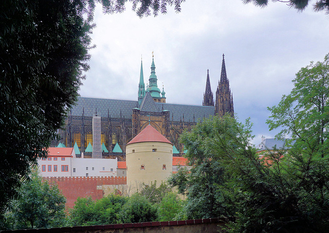 Die Burg mit der Kathedrale...
