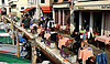 Essen und trinken am Canal Vena