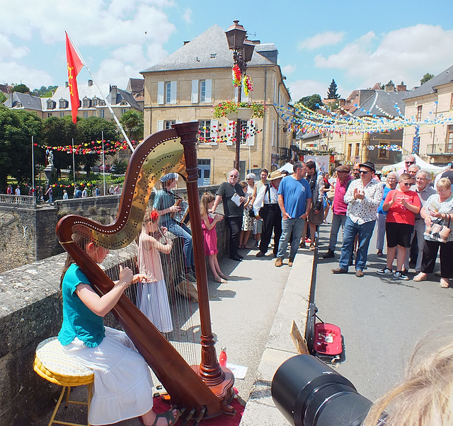 Jeunes musiciens à la Félibrée de Montignac sur Vézère