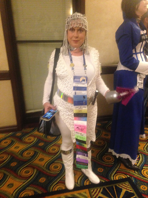 Movellan cosplay at Gallifrey One