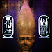 Tête de colosse de Ramsès II .