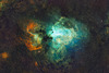 Swan Or Horse Shoe Or Omega nebula M17