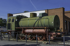 Dampfspeicherlok im Industriemuseum an der Kappler Drehe