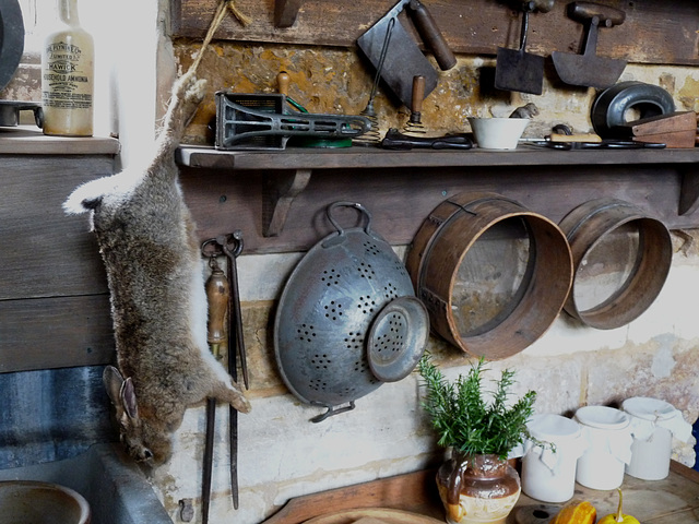 Canons Ashby House- The Kitchen