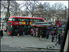 Trafalgar Square kiosk