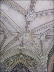 15th century vaulted porch