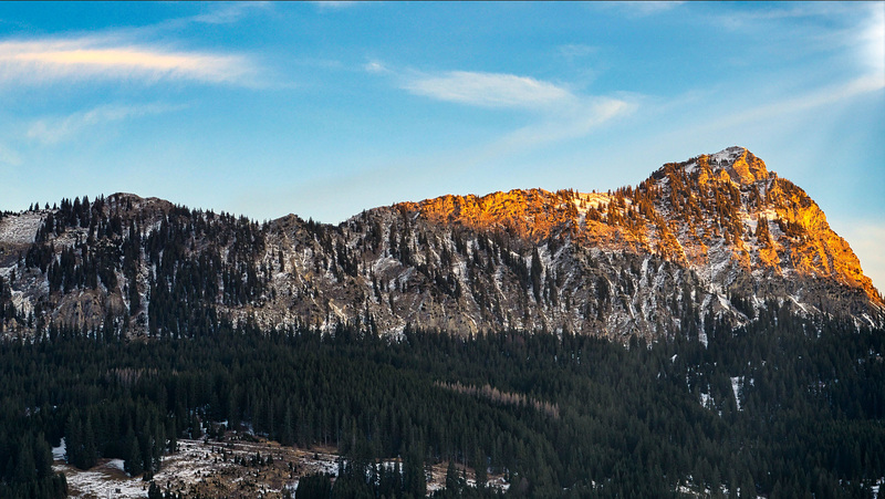 Wanderlust und Alpenglühen