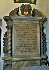 st michael cornhill, london (22)c17 tomb of sir edward cowper +1685 attrib. thomas cartwright snr.