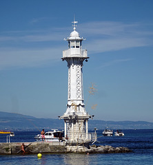 Phare des Pâquis in Genf