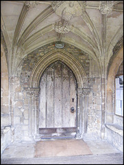 church porch at Buckden