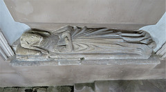 erwarton church, suffolk  (24) late c13 tomb effigy attrib. to isabel bacon