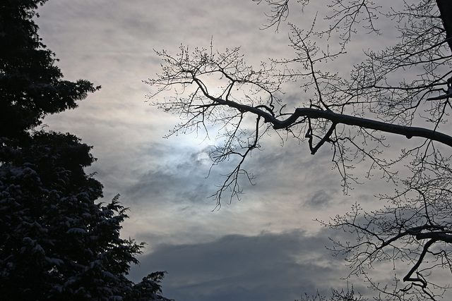 Layers of storm clouds