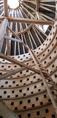 rousham park , oxon, potence within the c17 dovecot