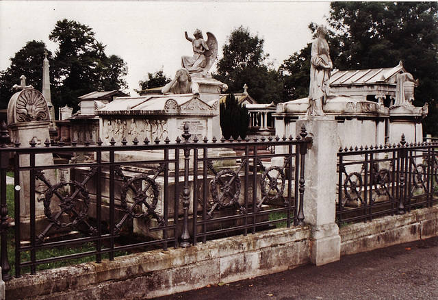 greek area of west norwood cemetery, london