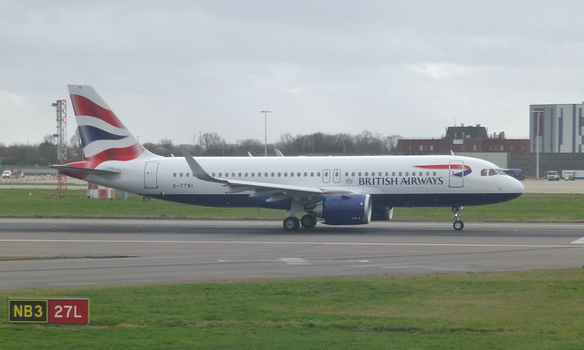 G-TTNI at Heathrow - 9 March 2019