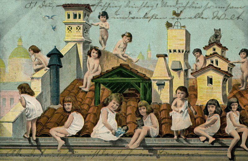 Babies on the Roof