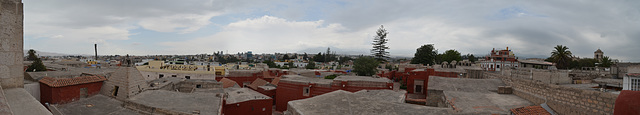 Peru, Panorama of Arequipa from the Dome of Iglesia Santa Catalina