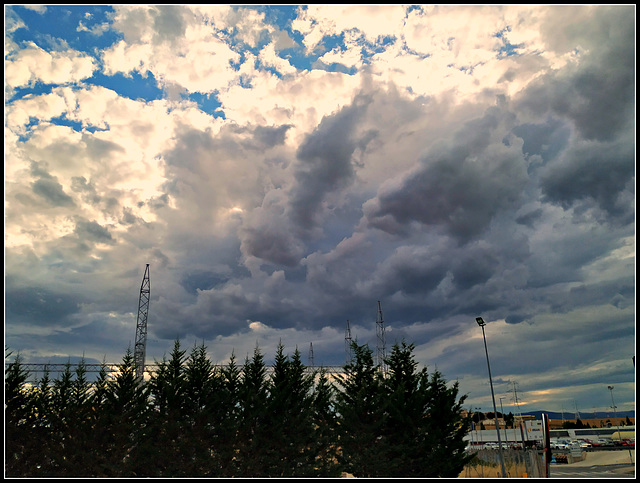 Contraste de nubes, 2