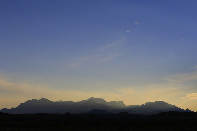 Big Bend Sunset