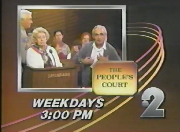 KTVI Channel 2 - The People's Court Promo (1989)
