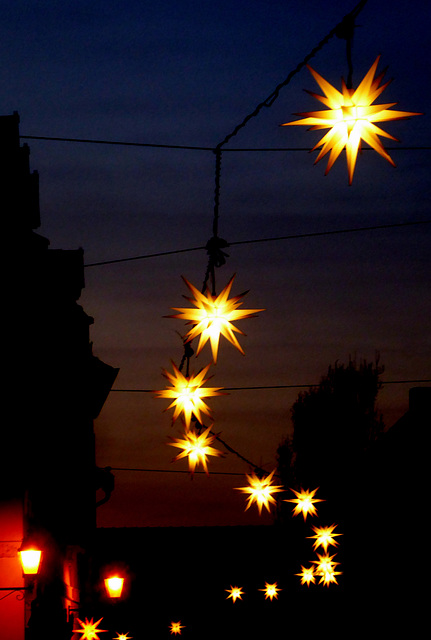 Freinsheim/Pfalz - Weihnachtssterne