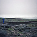 Approaching the Kinder Low Trig Point (633m) (Scan from July 1991)