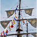 Le Gloria (bateau Colombien) à Saint Malo (35)