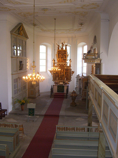 In der Dorfkirche Großkmehlen