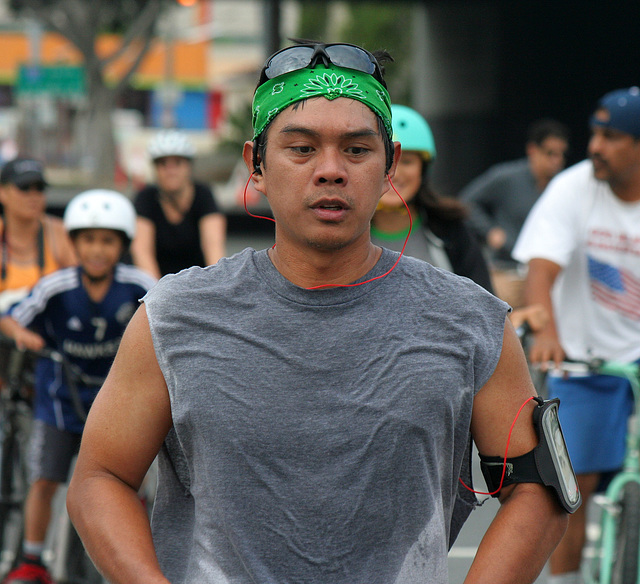 CicLAvia Runner (7436)