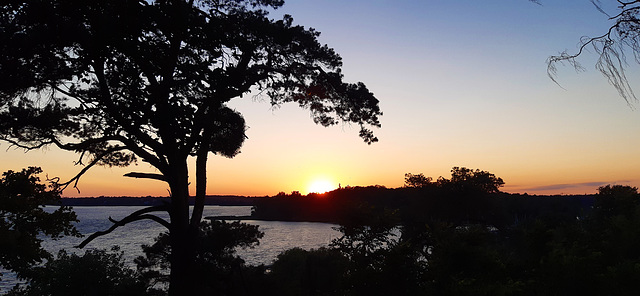 Abendstimmung am Wannsee