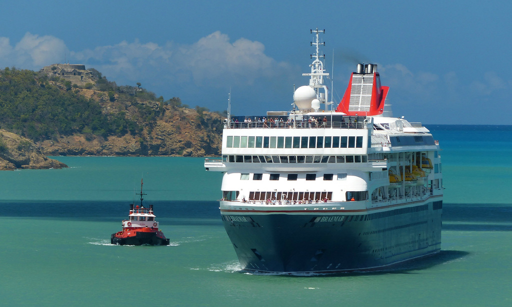 Braemar arriving at St. John's (1) - 16 March 2019