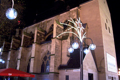 DE - Cologne - Antoniterkirche, with Christmas lights