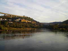 Railway bridge over Corgo River.