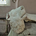 erwarton church, suffolk  (30) lion at feet of effigy on c15 tomb attrib.to sir bartholomew bacon +1391 and joan +1435