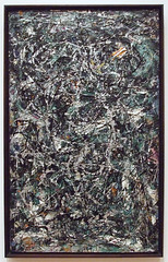 Full Fathom Five by Jackson Pollock in the Museum of Modern Art, May 2010