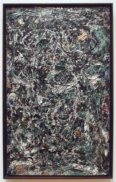 Full Fathom Five by Jackson Pollock in the Museum of Modern Art, May 2010