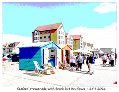 Boutique beach huts Seaford 25 8 2021