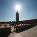 Sun Behind The Koutoubia Mosque