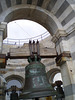 Bells on top of Pisa leaning tower.